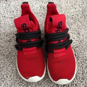 adidas Red and Black Kids Sneakers